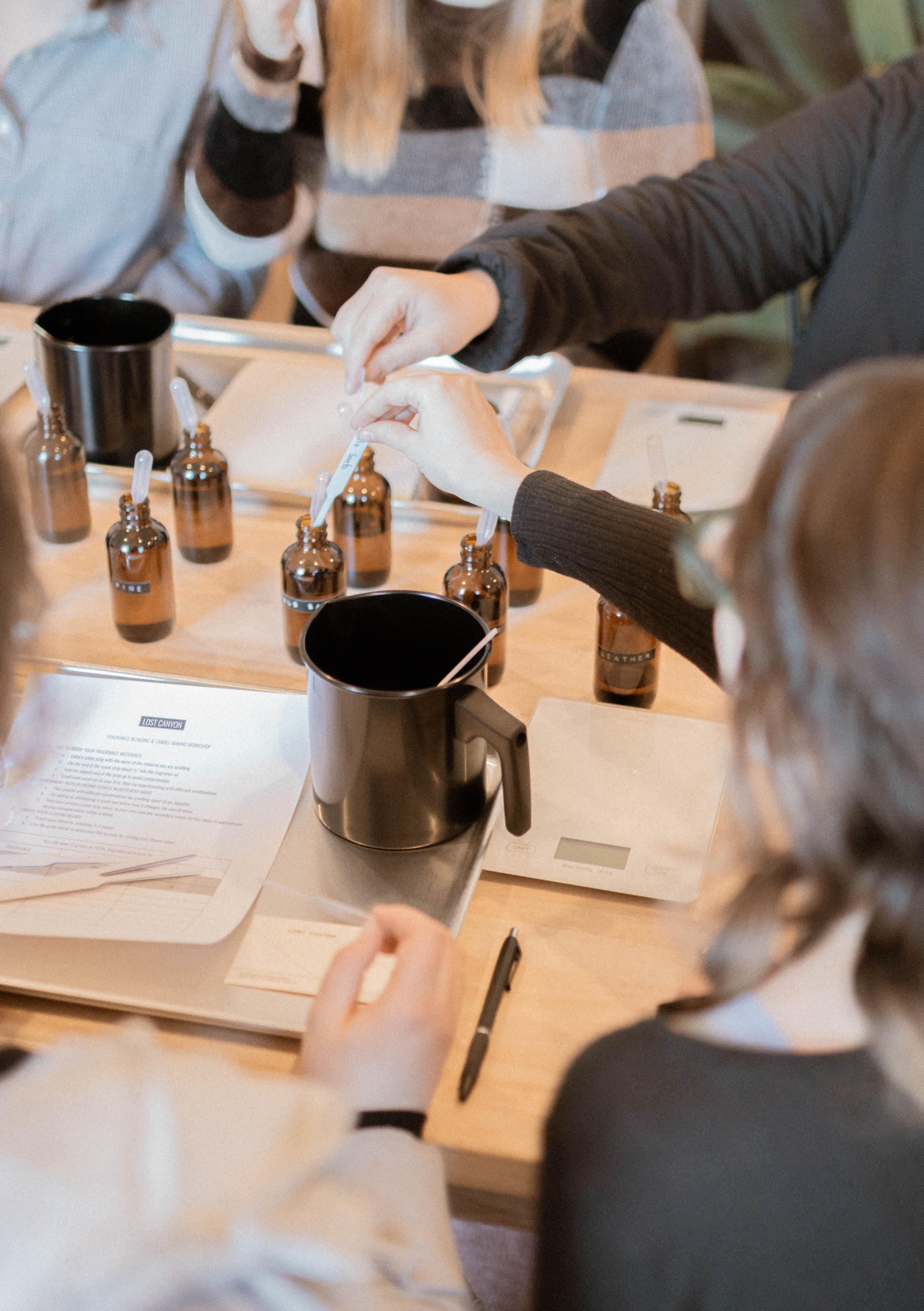 DIY Candle Making Workshop at Mountain Hideaway